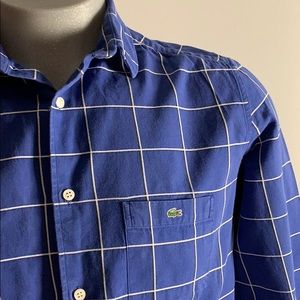 Vintage Blue Lacoste Button Down
